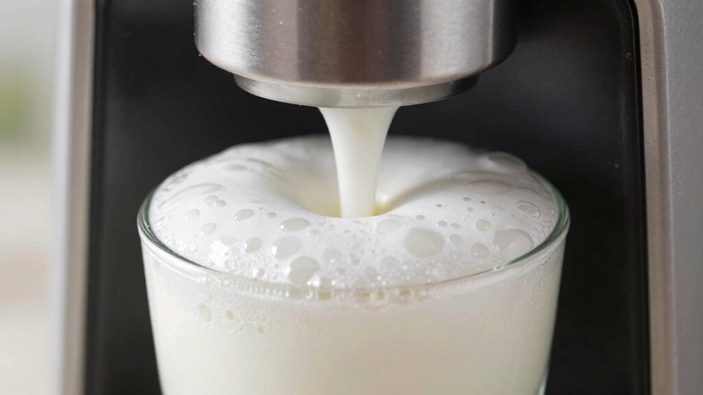 consistent milk frothing maintenance