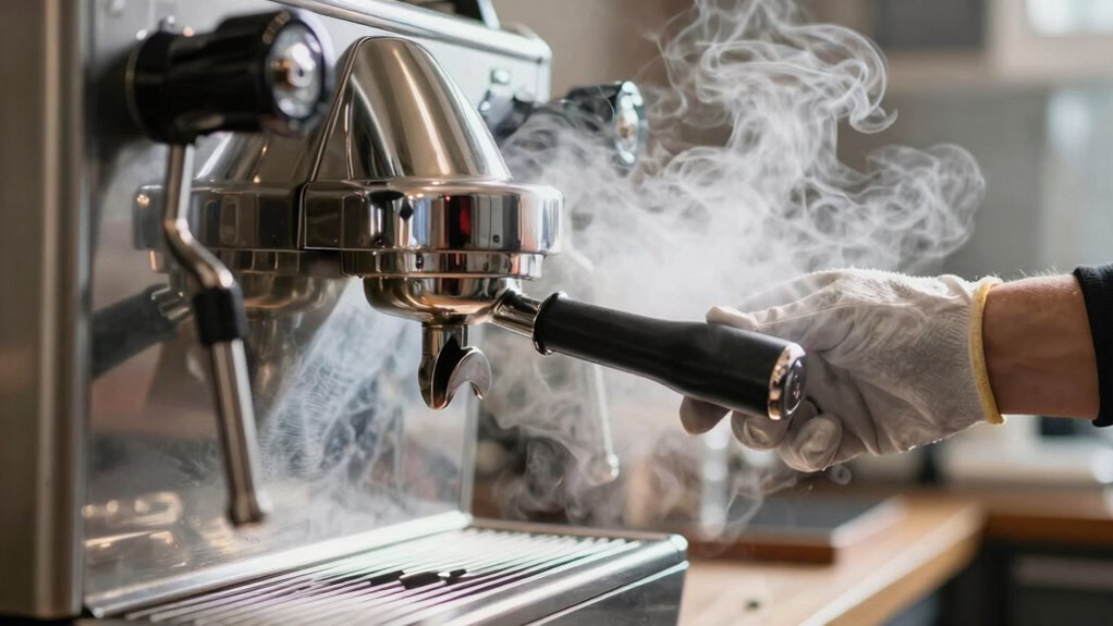 control steam for perfect microfoam