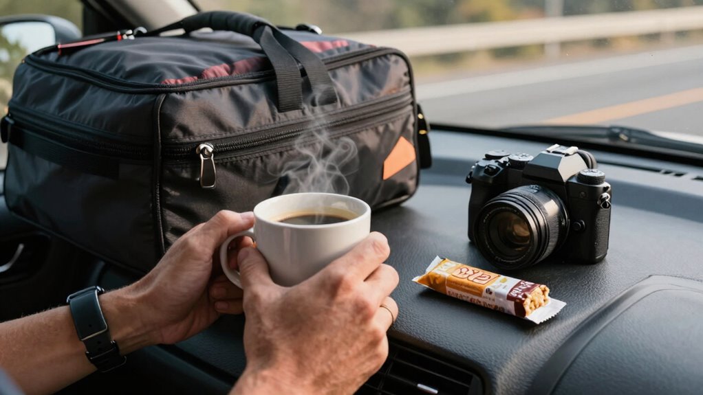 controlling caffeine during travel