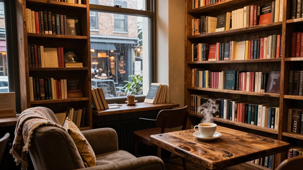 cozy literary community refuge