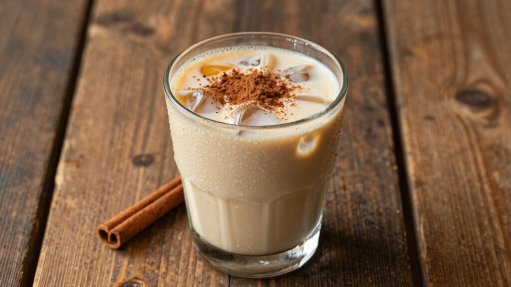 creamy cinnamon spiced refreshment
