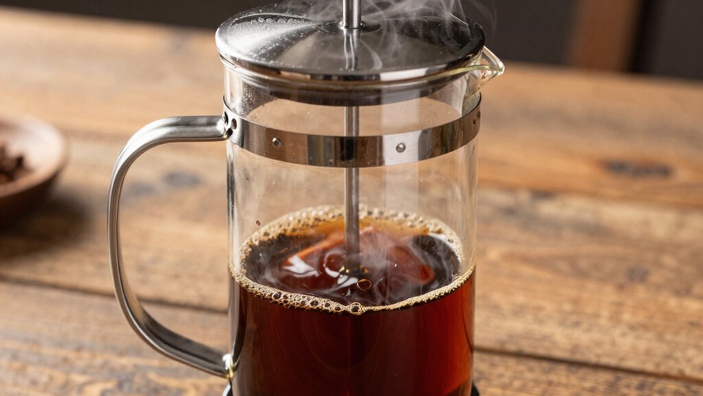 decaf brewing and flavor extraction
