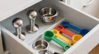 efficient barista tool storage