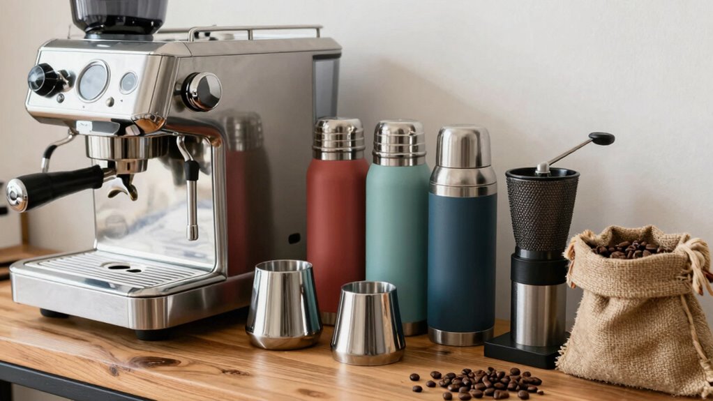 efficient mobile coffee setup