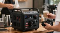 efficient quiet coffee power
