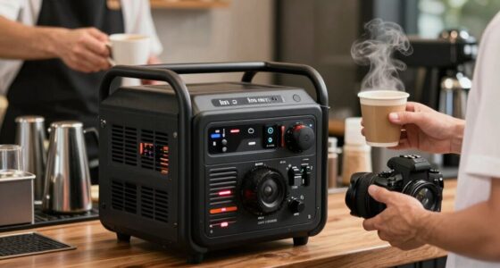 efficient quiet coffee power