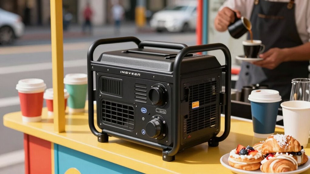 efficient quiet portable power