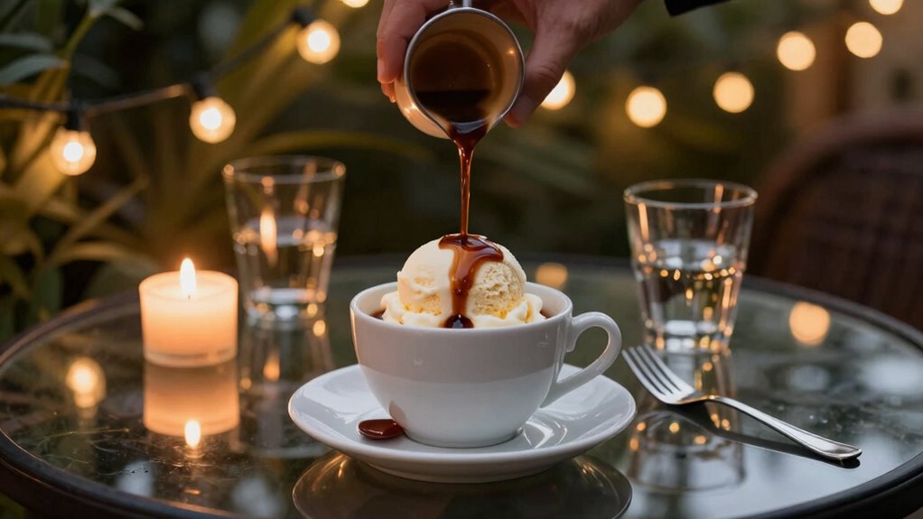 elegant coffee and ambiance