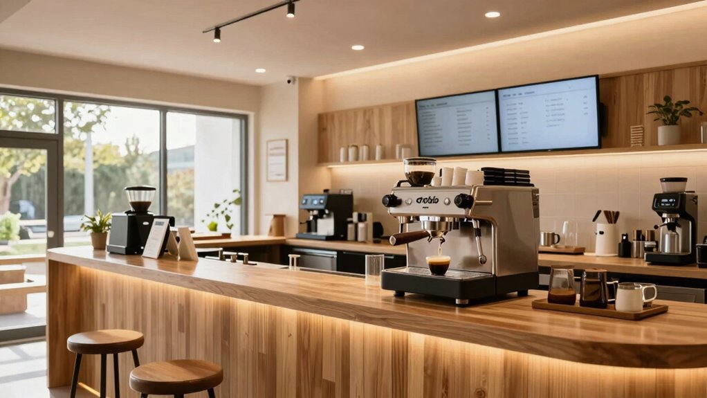 energy efficient coffee shop practices