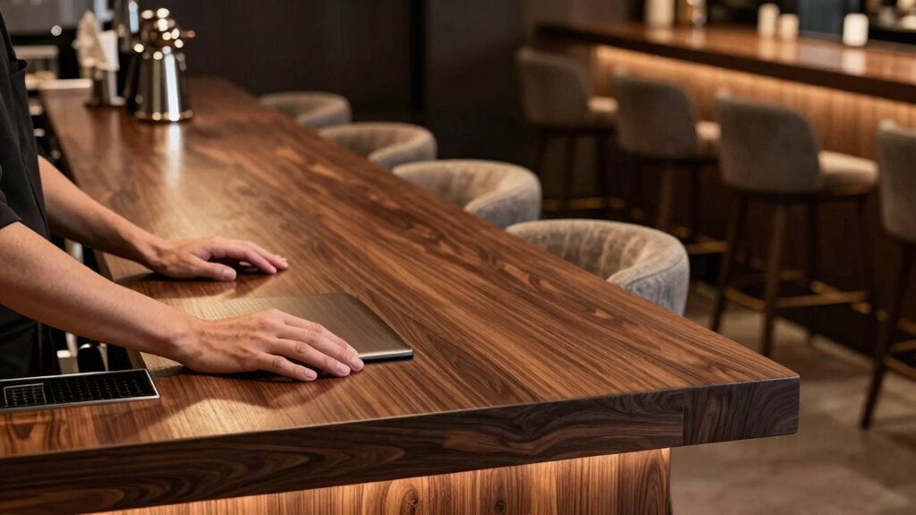 ergonomic coffee bar design