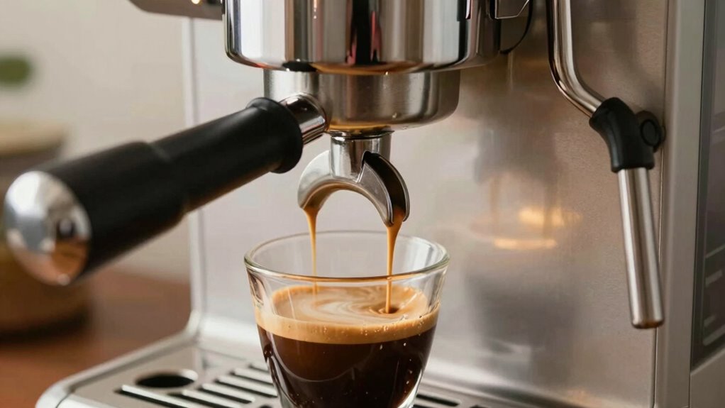 flow control enhances espresso extraction
