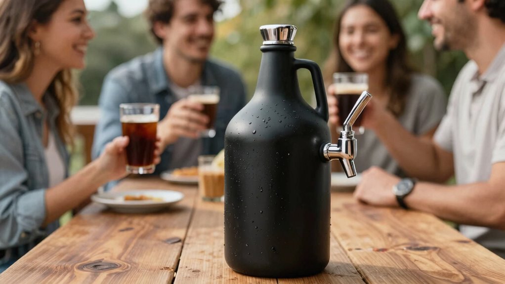 fresh cold brew on tap