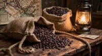 hidden coffee smuggling routes