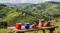 hill regions producing coffee