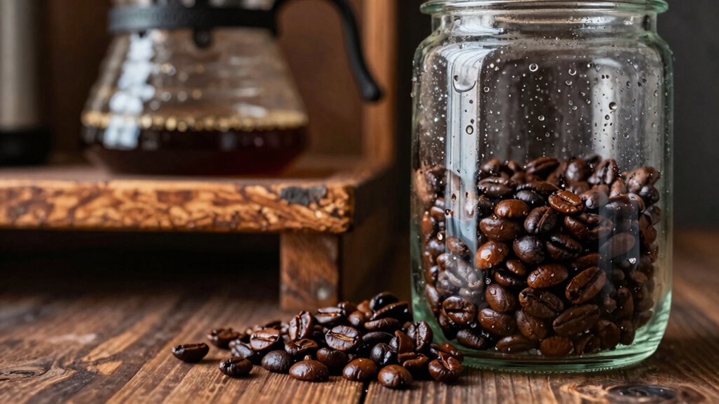 humidity affects coffee storage