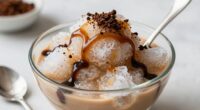 iced coffee dessert delight
