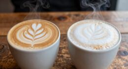 lactose free cappuccinos differences