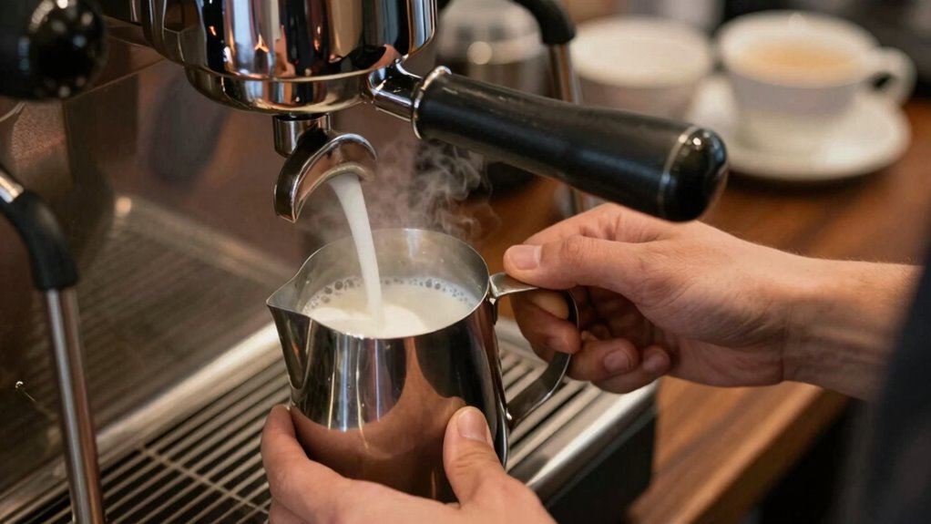 master steaming milk professionally