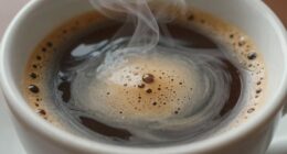milk alters caffeine sensation