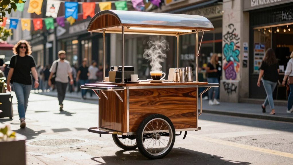 mobile coffee carts transform cities