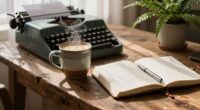 morning coffee for writers