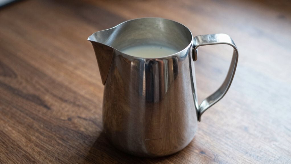 optimal milk pitcher size selection