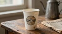 origin of disposable cups