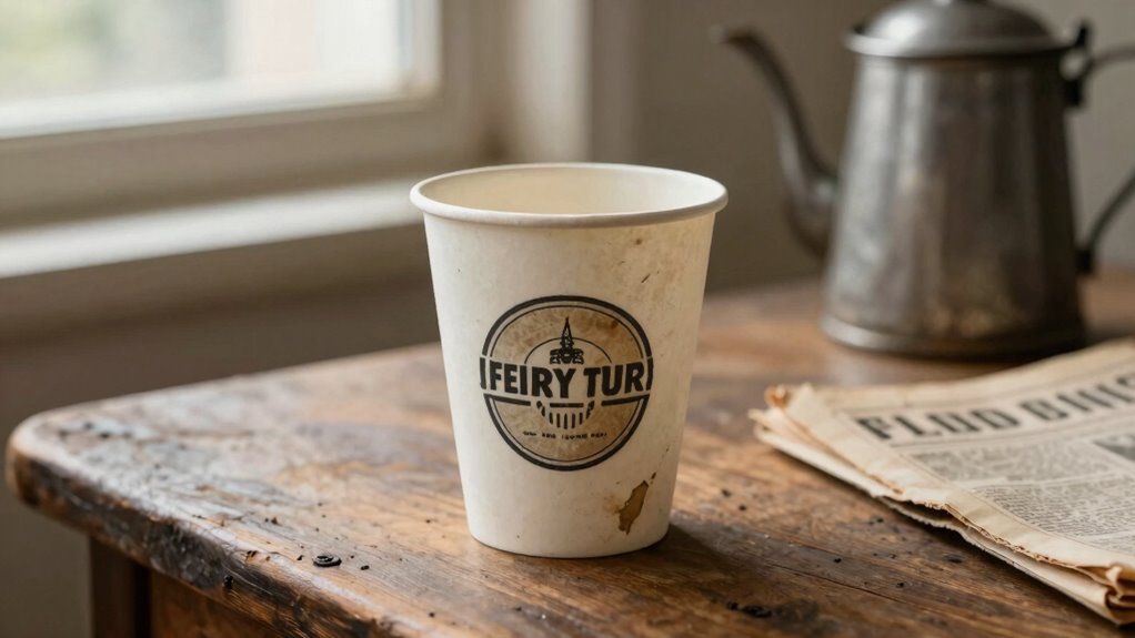 origin of disposable cups
