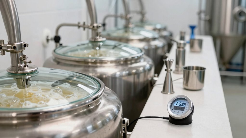 proper fermentation and cleaning