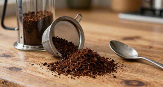 reusing french press grounds