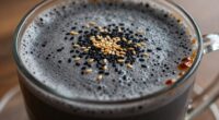 rich nutty toasted latte