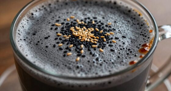 rich nutty toasted latte