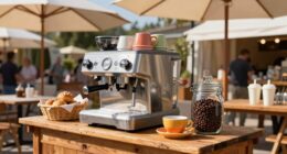 safe outdoor coffee setups