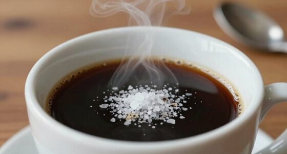 salt enhances coffee flavor
