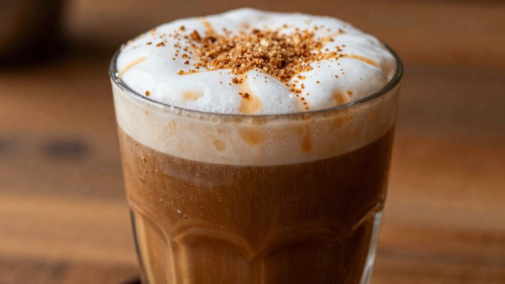 shake coffee with sugar ice