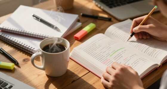 studying with coffee boost