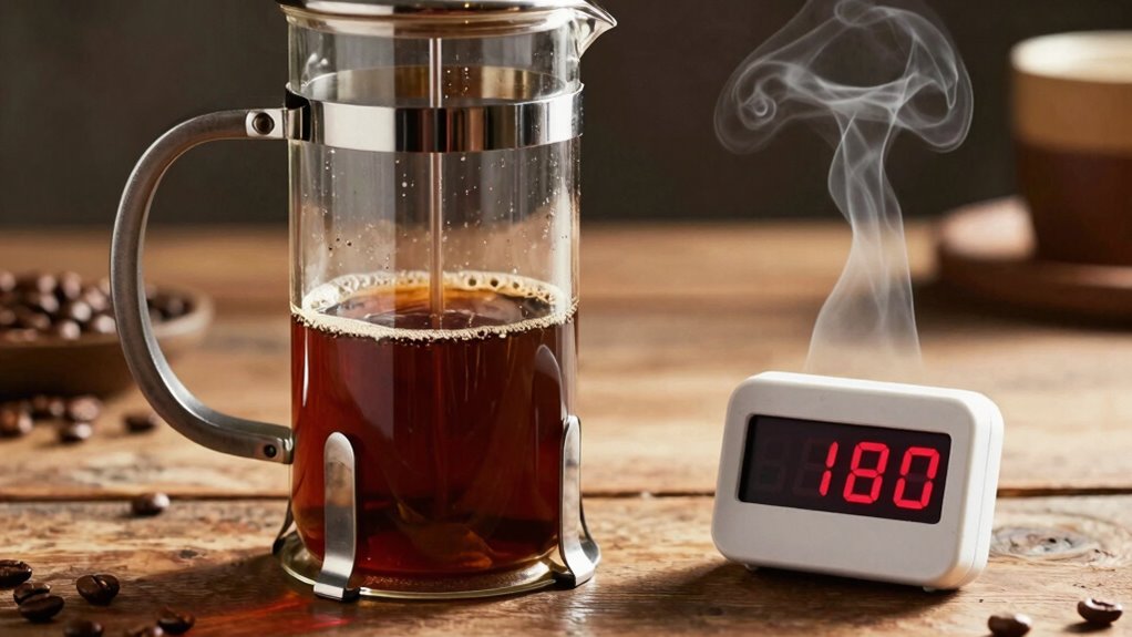 timing for french press