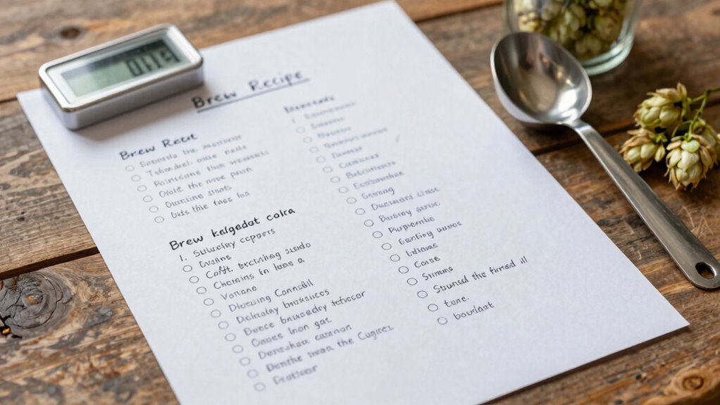 understanding brewing recipe structure