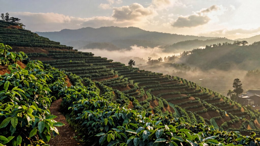 unique high altitude coffee cultivation