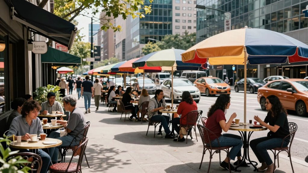 urban caf terrace experiences