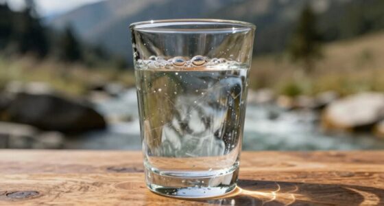 water s mineral flavor change