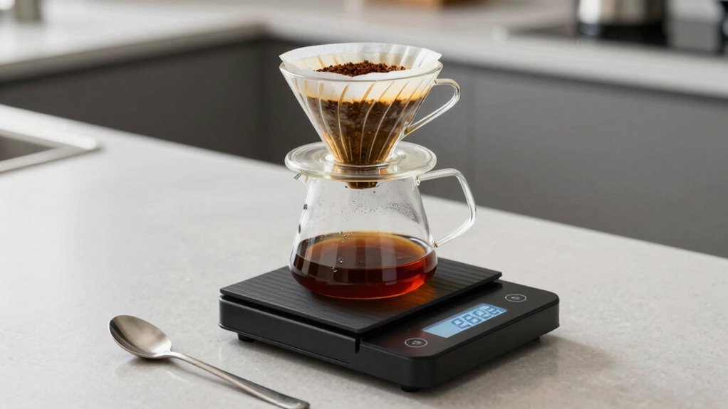 weigh grind brew precisely