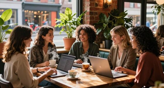 women s cafes and history