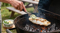 Easy Grilled Cod with Herb Butter