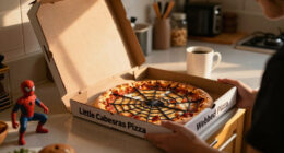 Little Caesars’ New ‘Webbed Pizza’ Comes With Something Special for Spider-Man Fans