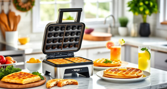 Master Summer Breakfasts with the Ninja Belgian Waffle Maker Pro