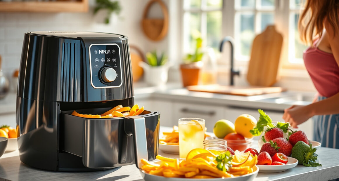 Summer Crispy Veggie Chips with Ninja Air Fryer