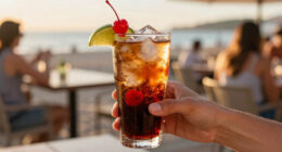 Cherry Coke Margarita