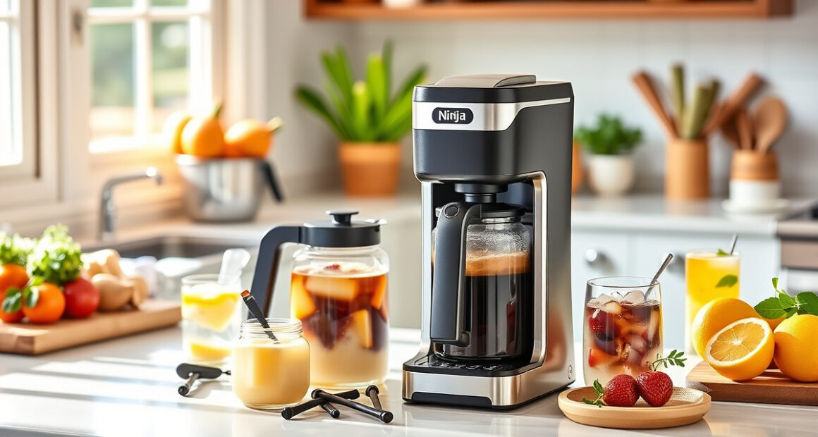 Make Refreshing Iced Coffee with Ninja Hot & Iced XL Coffee Maker