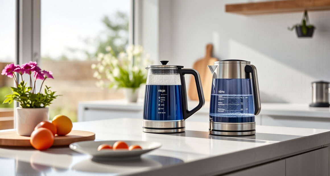 Ninja KT200BL Precision Temperature Electric Kettle: Perfect for Summer Tea & Coffee